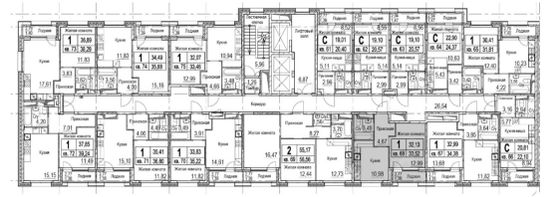 Продажа 1-комнатной квартиры 33,5 м², 6/26 этаж