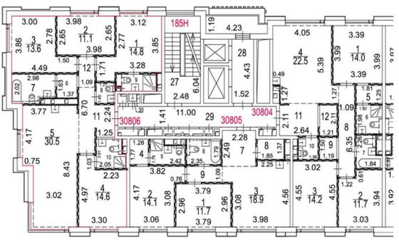 Продажа 4-комнатной квартиры 111,4 м², 8/20 этаж