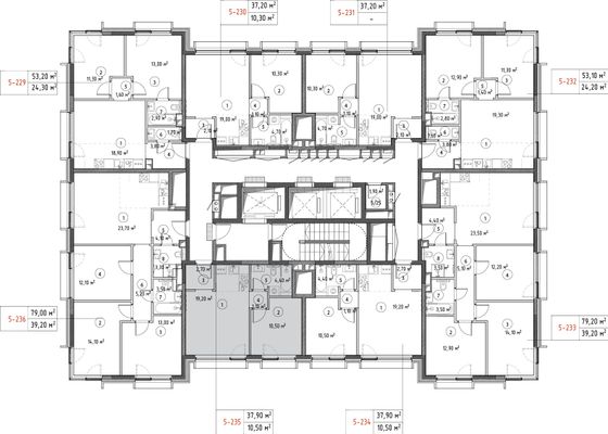 Продажа 1-комнатной квартиры 37,6 м², 28/30 этаж