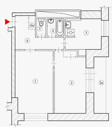 Продажа 2-комнатной квартиры 54 м², 14/14 этаж