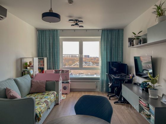 Продажа 1-комнатной квартиры 39,1 м², 9/17 этаж