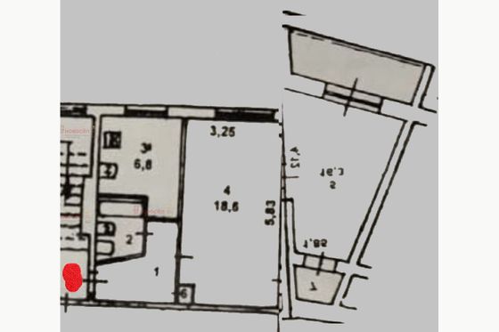 Продажа 2-комнатной квартиры 49 м², 5/5 этаж