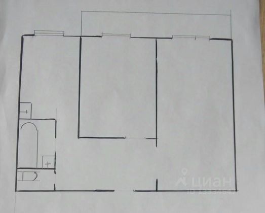 Продажа 2-комнатной квартиры 46,1 м², 6/9 этаж