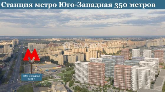 Продажа 2-комнатной квартиры 56,1 м², 22/25 этаж