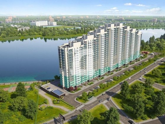 Продажа 2-комнатной квартиры 65,3 м², 14/23 этаж