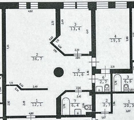 Продажа 2-комнатной квартиры 102,4 м², 4/5 этаж