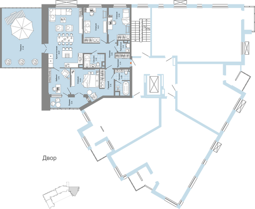 Продажа 4-комнатной квартиры 133 м², 2/8 этаж