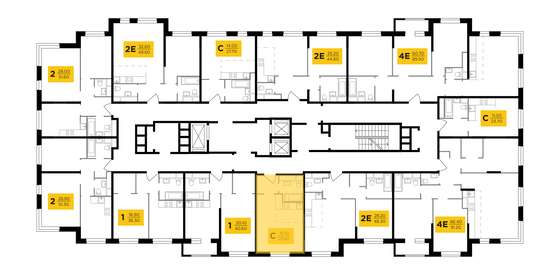 Продажа квартиры-студии 27,8 м², 23/24 этаж