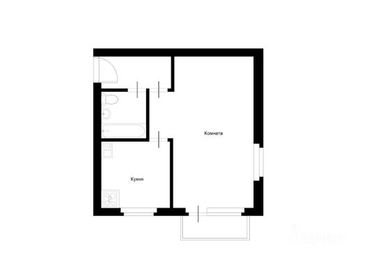 Продажа 1-комнатной квартиры 31 м², 2/5 этаж