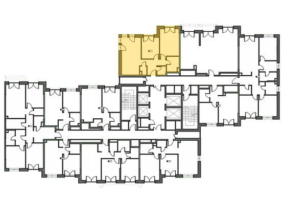 Продажа 2-комнатной квартиры 69,2 м², 25/28 этаж