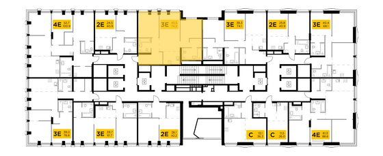 Продажа 3-комнатной квартиры 74,2 м², 16/33 этаж