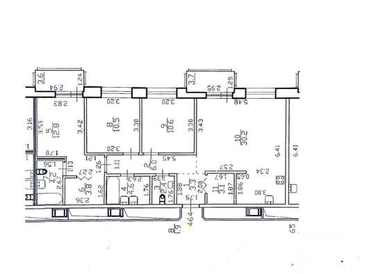 Продажа 3-комнатной квартиры 92 м², 7/24 этаж