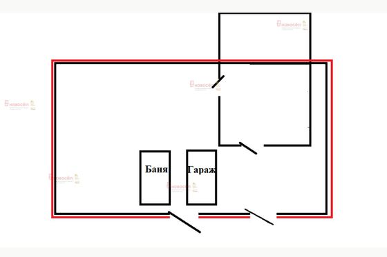 Продажа дома, 44 м², с участком 10 соток