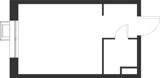 Продажа квартиры-студии 22,3 м², 4/17 этаж