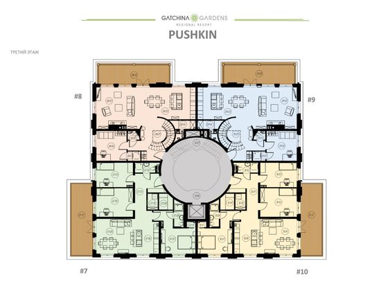 Продажа многокомнатной квартиры 194,6 м², 3/4 этаж