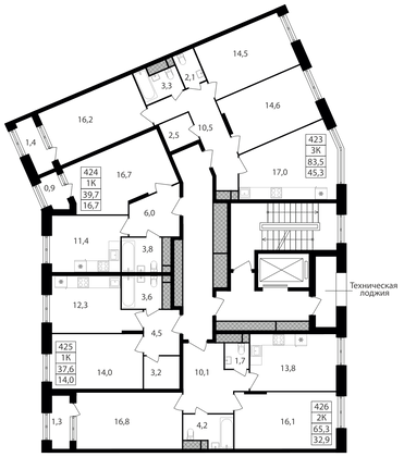 Продажа 2-комнатной квартиры 64 м², 2/8 этаж