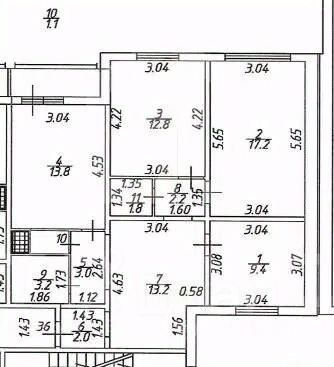 Продажа 3-комнатной квартиры 80 м², 9/18 этаж