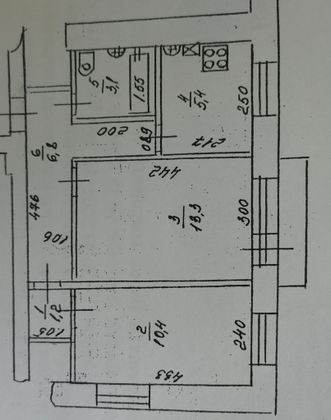 Продажа 2-комнатной квартиры 40,9 м², 3/4 этаж