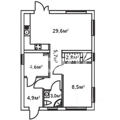 Продажа дома, 196,8 м², с участком 4,1 сотки