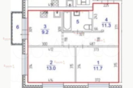 Аренда 2-комнатной квартиры 52 м², 14/25 этаж