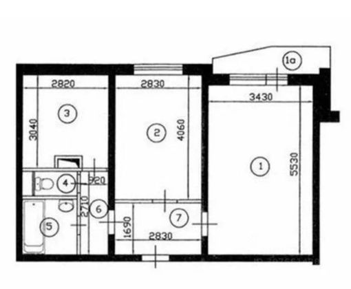 Продажа 2-комнатной квартиры 51,1 м², 13/16 этаж