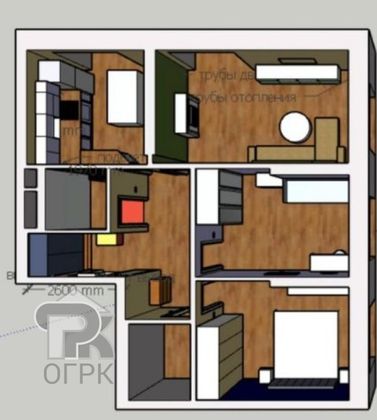 Продажа 3-комнатной квартиры 66,2 м², 2/25 этаж