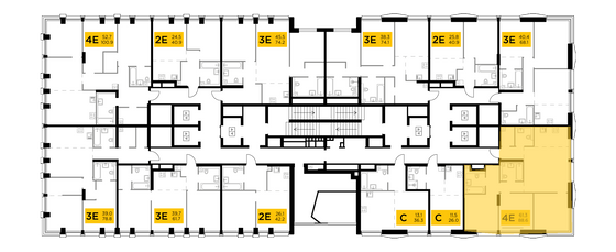 Продажа 4-комнатной квартиры 88,6 м², 16/33 этаж