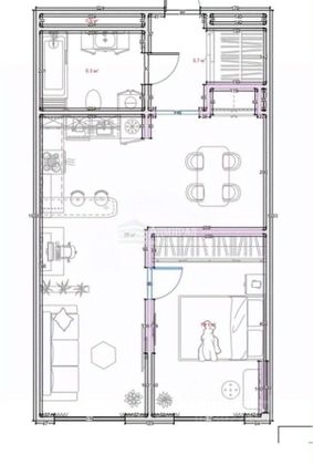 Продажа 2-комнатной квартиры 52 м², 16/25 этаж