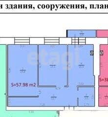 Продажа 2-комнатной квартиры 58 м², 6/9 этаж