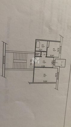 Продажа 1-комнатной квартиры 43,5 м², 2/6 этаж