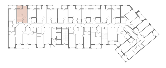 Продажа квартиры-студии 27,5 м², 6/12 этаж