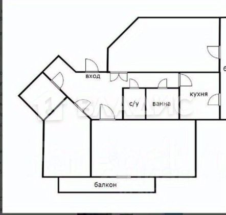 Продажа 3-комнатной квартиры 67,4 м², 5/5 этаж