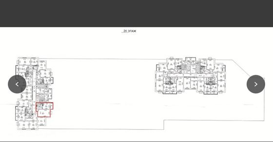 Продажа 1-комнатной квартиры 39,7 м², 24/24 этаж