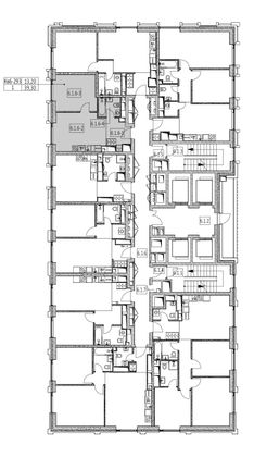 Продажа 1-комнатной квартиры 39,8 м², 38/52 этаж