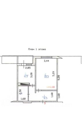 Продажа 1-комнатной квартиры 40 м², 1/11 этаж