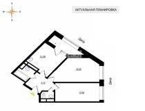 Продажа 2-комнатной квартиры 52,9 м², 2/13 этаж