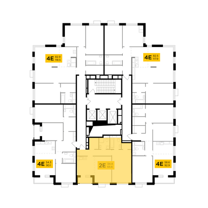 Продажа 2-комнатной квартиры 65,6 м², 26/26 этаж