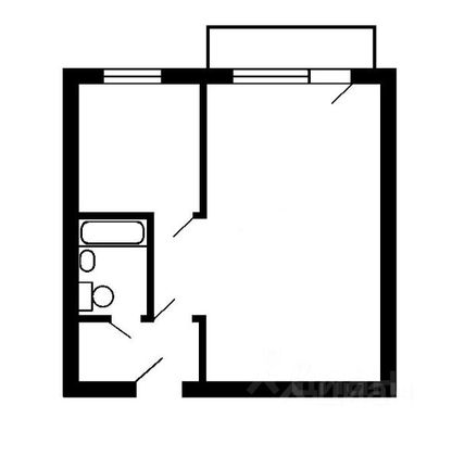 Продажа 1-комнатной квартиры 32 м², 6/9 этаж