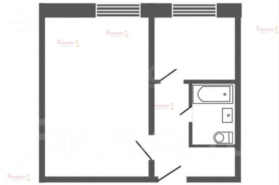 Продажа 1-комнатной квартиры 29 м², 1/5 этаж