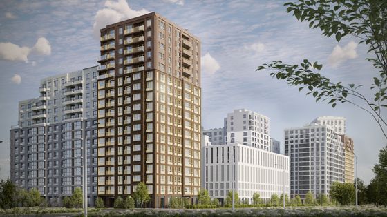 Продажа 1-комнатной квартиры 38,7 м², 1/14 этаж