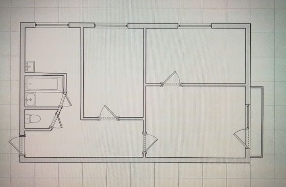Продажа 3-комнатной квартиры 51,7 м², 5/5 этаж