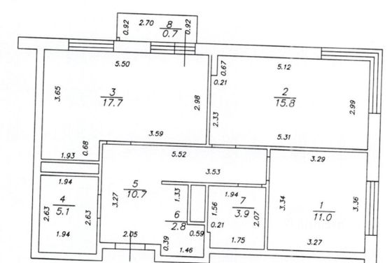 Продажа 2-комнатной квартиры 67,7 м², 4/10 этаж