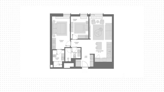 Продажа 3-комнатной квартиры 68 м², 13/32 этаж