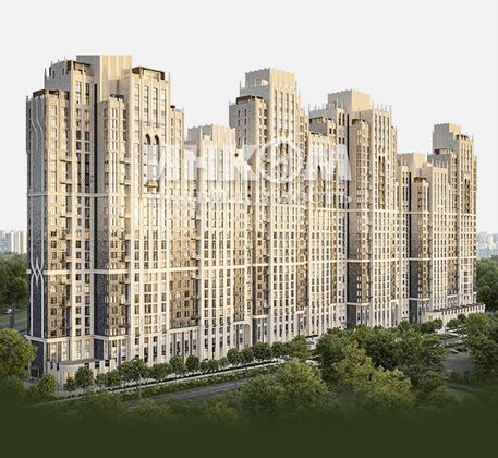 Продажа 3-комнатной квартиры 98,6 м², 8/28 этаж