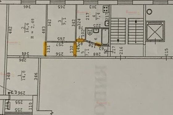 Продажа 3-комнатной квартиры 57 м², 2/9 этаж