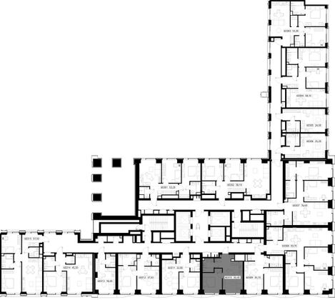 Продажа 1-комнатной квартиры 34,4 м², 3/48 этаж