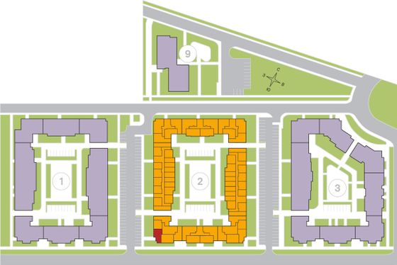 51,5 м², 2-комн. квартира, 3/4 этаж