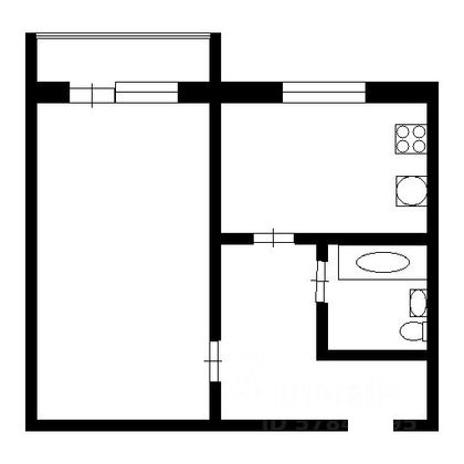 Аренда 1-комнатной квартиры 32 м², 4/16 этаж