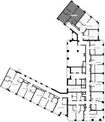 Продажа 2-комнатной квартиры 57,6 м², 2/30 этаж