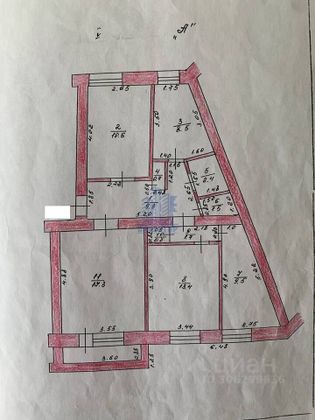 Продажа 4-комнатной квартиры 75,7 м², 5/5 этаж